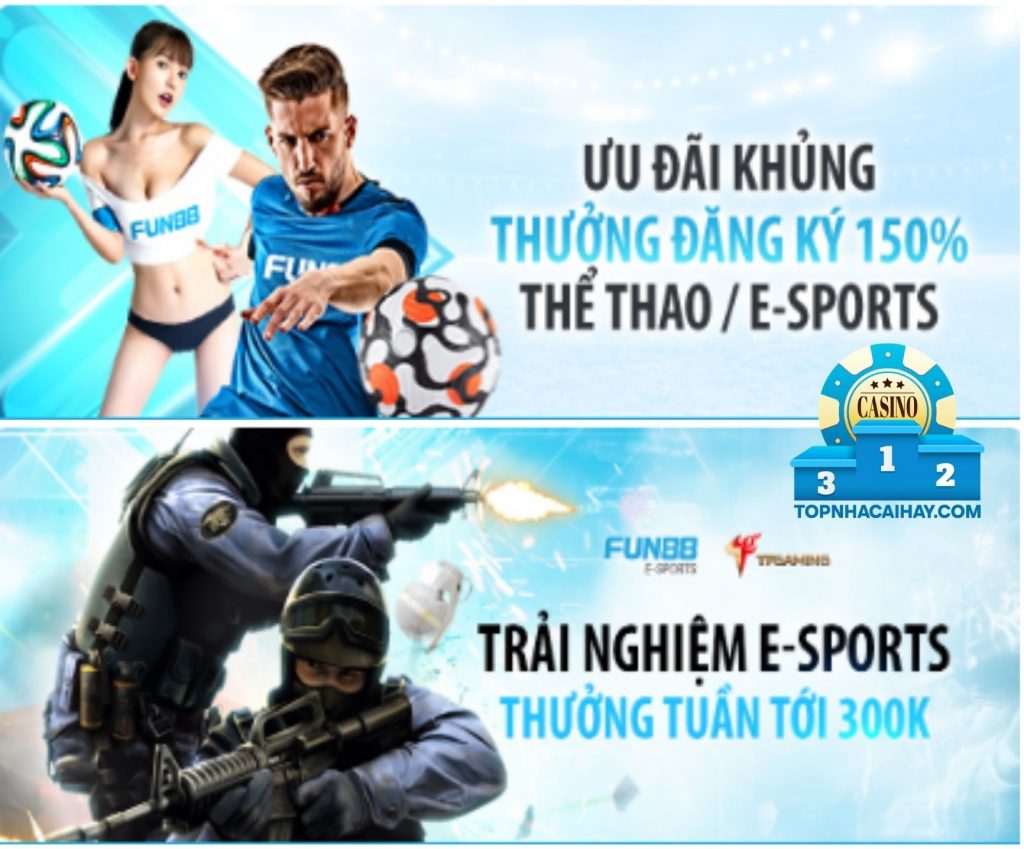 Khuyến mãi cá cược esports nhà cái Fun88